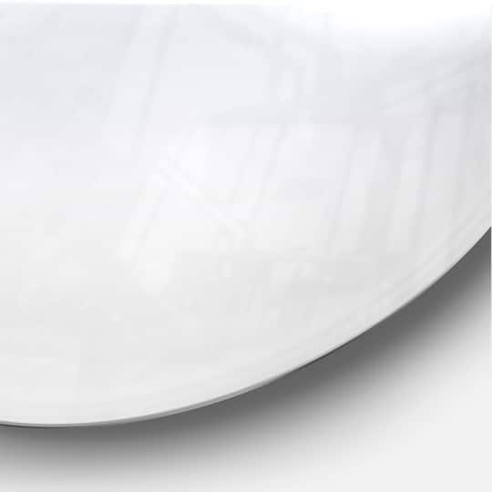 Designart '3D Wave Of Water Splash Modern Wall Clock
